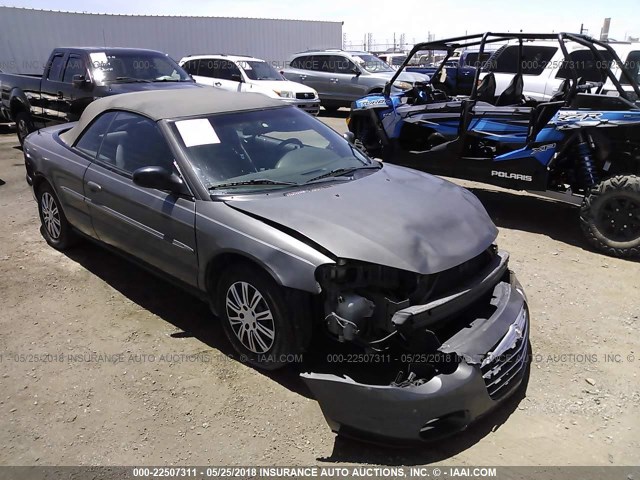 1C3EL45R95N639052 - 2005 CHRYSLER SEBRING SILVER photo 1