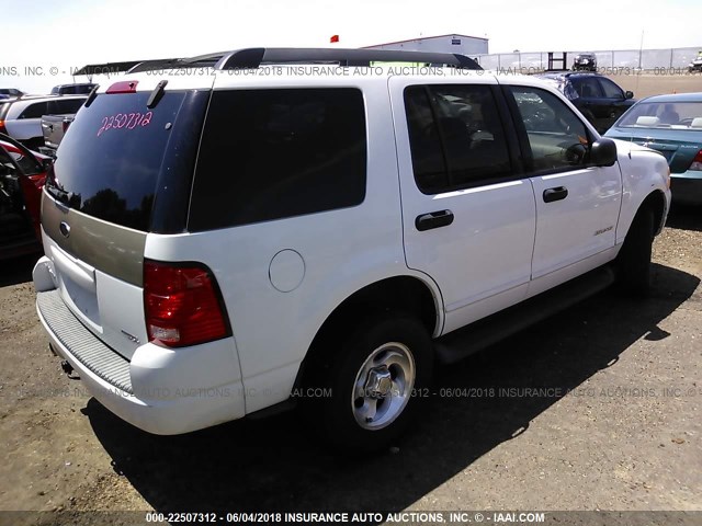 1FMZU63K05UA76096 - 2005 FORD EXPLORER XLT/XLT SPORT/NBX 白色 照片 4