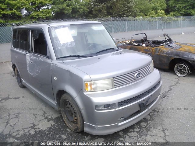 JTLKT324254002970 - 2005 TOYOTA SCION XB ნაცრისფერი ფოტო 1