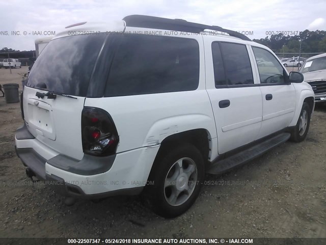 1GNES16M466141120 - 2006 CHEVROLET TRAILBLAZER EXT LS/EXT LT WHITE photo 4