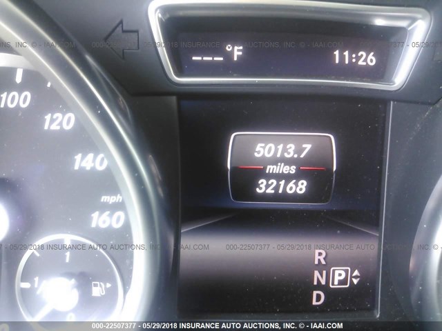 4JGDA5HB2FA616377 - 2015 MERCEDES-BENZ ML 350 4MATIC Light Blue photo 7