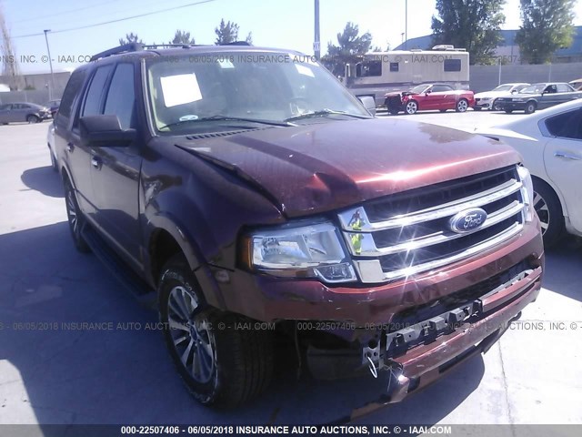 1FMJU1JT3HEA79889 - 2017 FORD EXPEDITION XLT/KING RANCH RED photo 1