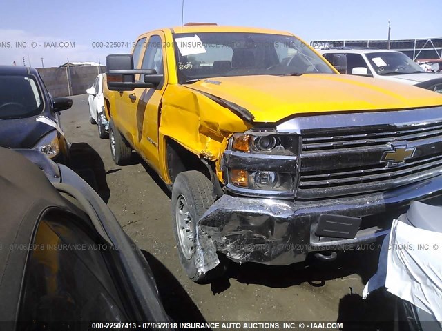 1GC2CUE8XGZ212416 - 2016 CHEVROLET SILVERADO C2500 HEAVY DUTY YELLOW photo 1
