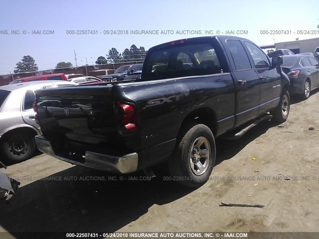 1D7HA18K87J560435 - 2007 DODGE RAM 1500 ST BLACK photo 4