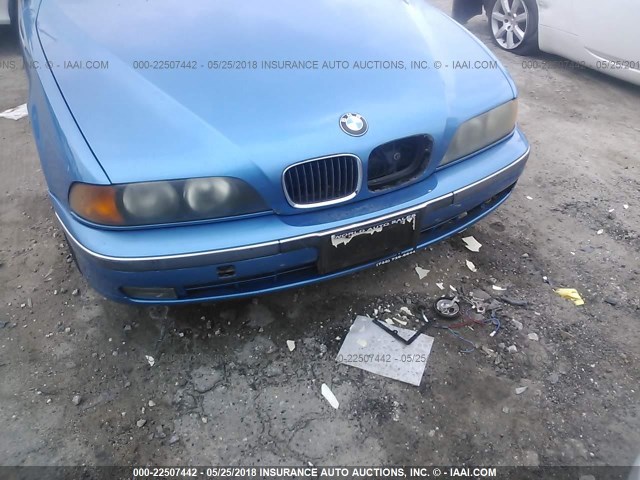 WBADD6325WBW32265 - 1998 BMW 528 I AUTOMATIC BLUE photo 6