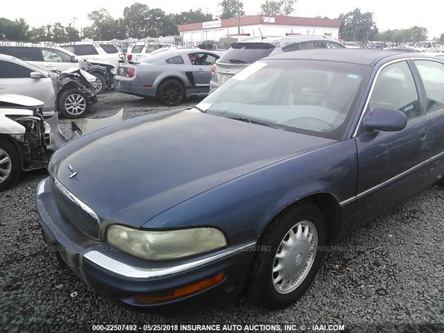 1G4CW52K1V4659823 - 1997 BUICK PARK AVENUE  Dark Blue photo 2