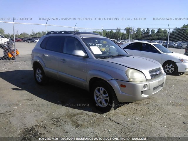 KM8JN72D46U397742 - 2006 HYUNDAI TUCSON GLS/LIMITED SILVER photo 1