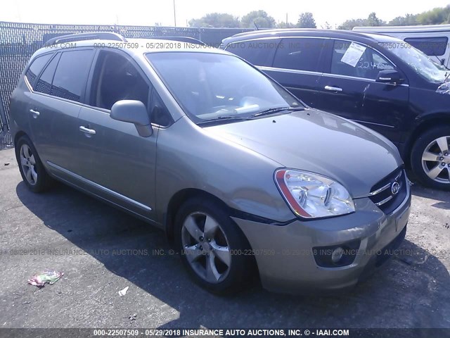 KNAFG526097240011 - 2009 KIA RONDO LX/EX GRAY photo 1