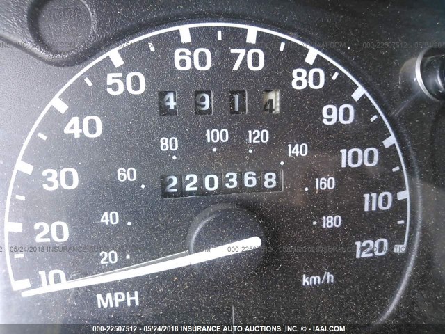 4F4YR12C4YTM13904 - 2000 MAZDA B2500 GRAY photo 7