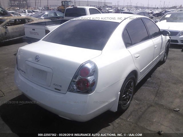 1N4AL11D26C183045 - 2006 NISSAN ALTIMA S/SL WHITE photo 4