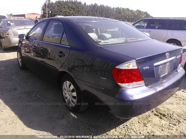 4T1BE30K76U157406 - 2006 TOYOTA CAMRY LE/XLE/SE 深蓝色 照片 3