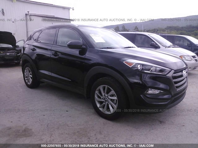 KM8J3CA45GU245891 - 2016 HYUNDAI TUCSON LIMITED/SPORT AND ECO/SE BLACK photo 1