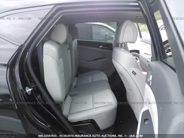 KM8J3CA45GU245891 - 2016 HYUNDAI TUCSON LIMITED/SPORT AND ECO/SE BLACK photo 8