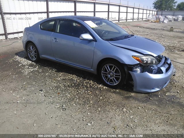 JTKDE167X80268815 - 2008 TOYOTA SCION TC 蓝色 照片 1