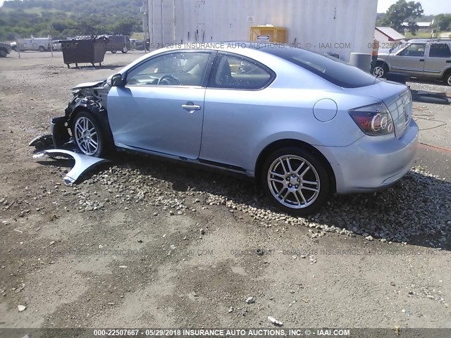 JTKDE167X80268815 - 2008 TOYOTA SCION TC 蓝色 照片 3