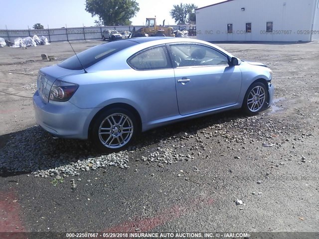 JTKDE167X80268815 - 2008 TOYOTA SCION TC 蓝色 照片 4