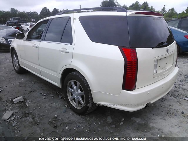 1GYEE637550234672 - 2005 CADILLAC SRX WHITE photo 3