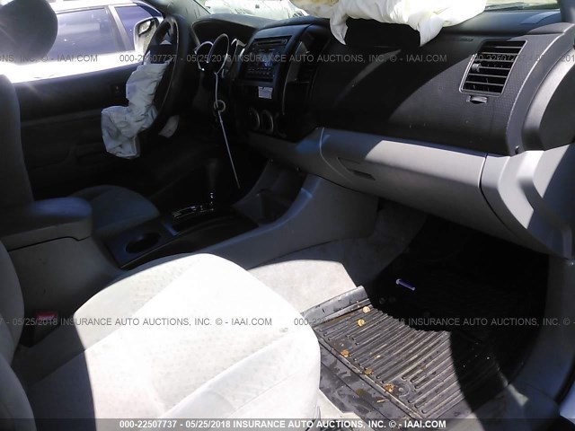 3TMJU62N17M047663 - 2007 TOYOTA TACOMA DOUBLE CAB PRERUNNER SILVER photo 5