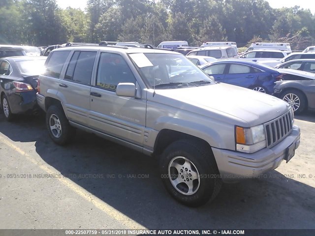 1J4GZ78S0VC685491 - 1997 JEEP GRAND CHEROKEE LIMITED/ORVIS GRAY photo 1