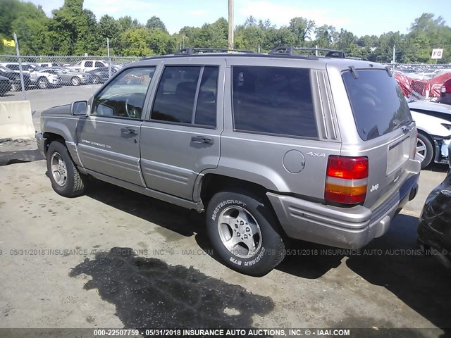 1J4GZ78S0VC685491 - 1997 JEEP GRAND CHEROKEE LIMITED/ORVIS GRAY photo 3