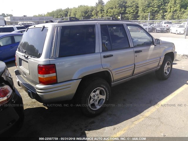 1J4GZ78S0VC685491 - 1997 JEEP GRAND CHEROKEE LIMITED/ORVIS GRAY photo 4