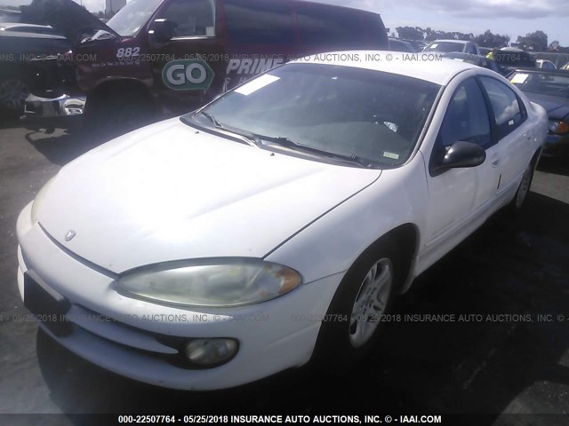 2B3HD56J8WH111020 - 1998 DODGE INTREPID ES WHITE photo 2