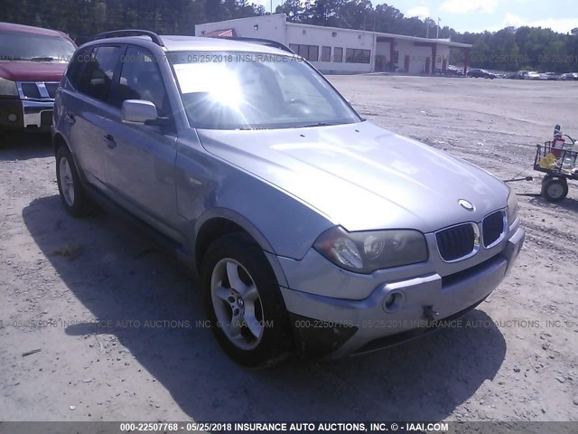 WBXPA73474WA77458 - 2004 BMW X3 2.5I 灰色 照片 1