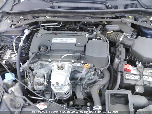 1HGCR2F52FA134630 - 2015 HONDA ACCORD SPORT 蓝色 照片 10
