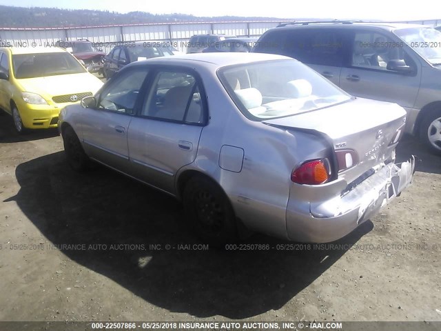 1NXBR18E1WZ102151 - 1998 TOYOTA COROLLA VE/CE/LE 金色 照片 3