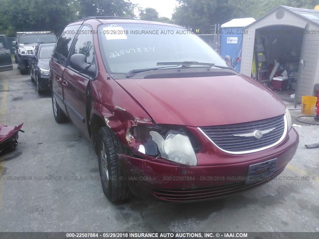 1D4GP45R65B137211 - 2005 DODGE CARAVAN SXT BURGUNDY photo 6