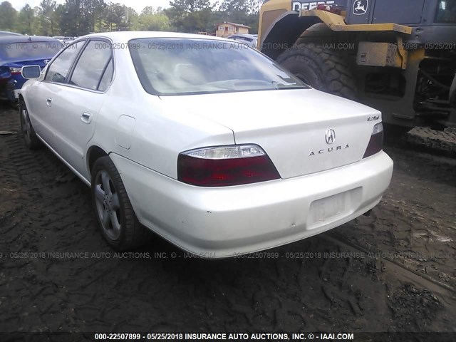 19UUA56833A057303 - 2003 ACURA 3.2TL TYPE-S WHITE photo 3