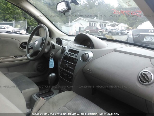 1G8AJ55F07Z188692 - 2007 SATURN ION LEVEL 2 Yaşıl foto 5
