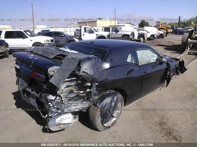 2C3CDZAG0JH245870 - 2018 DODGE CHALLENGER SXT GRAY photo 4