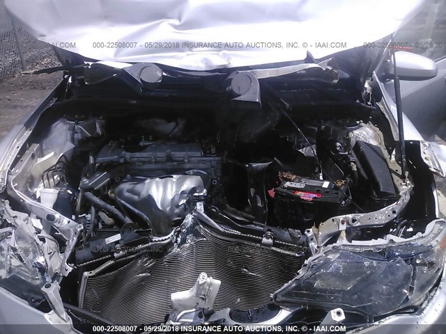 4T1BF1FK3EU363989 - 2014 TOYOTA CAMRY L/SE/LE/XLE 银色 照片 10