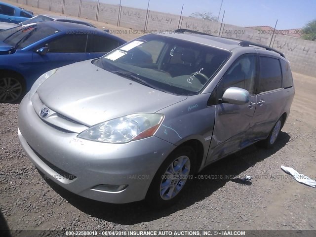 5TDZA22C96S528097 - 2006 TOYOTA SIENNA XLE/XLE LIMITED SILVER photo 2