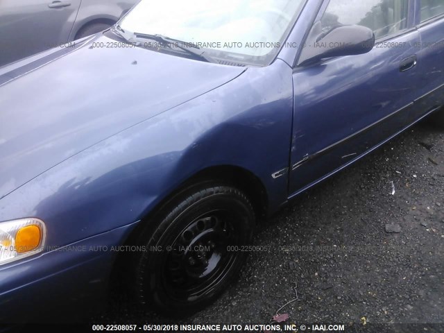 1NXBR12E4YZ375824 - 2000 TOYOTA COROLLA VE/CE/LE 蓝色 照片 6