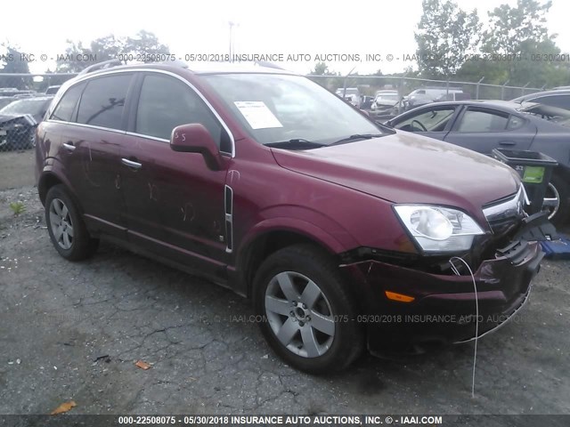 3GSCL53728S549590 - 2008 SATURN VUE XR RED photo 1