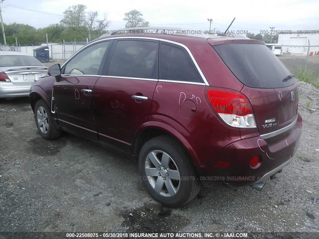 3GSCL53728S549590 - 2008 SATURN VUE XR RED photo 3