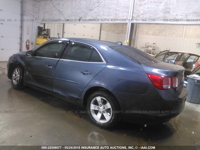 1G11B5SA6DF260223 - 2013 CHEVROLET MALIBU LS BLUE photo 3