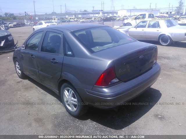 1FAFP34P72W225634 - 2002 FORD FOCUS SE/SE COMFORT GRAY photo 3