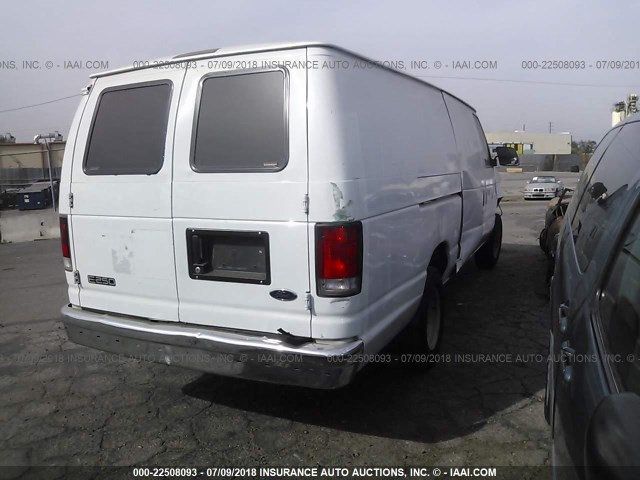 1FTPS24L7XHA71779 - 1999 FORD ECONOLINE E250 VAN WHITE photo 4