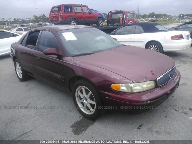 2G4WS52JX21154418 - 2002 BUICK CENTURY CUSTOM MAROON photo 1