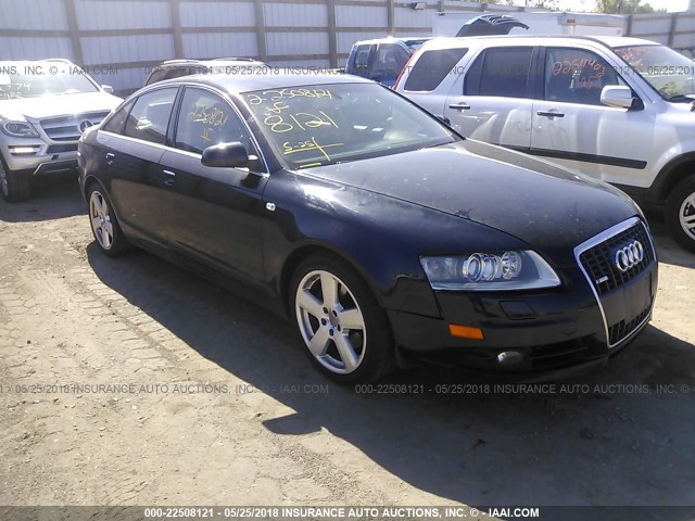 WAUEG74F86N025360 - 2006 AUDI A6 S-LINE 3.2 QUATTRO BLACK photo 1