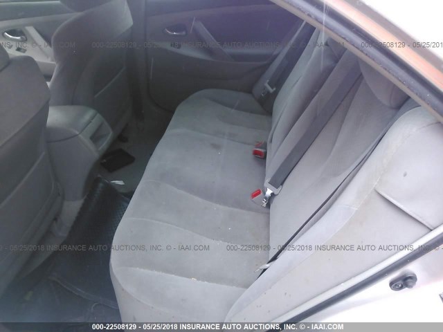 4T1BE46K39U287636 - 2009 TOYOTA CAMRY SE/LE/XLE SILVER photo 8