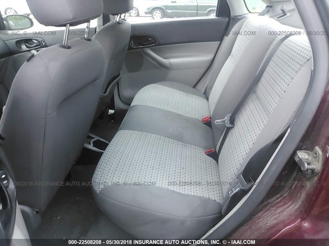 1FAHP34N67W278999 - 2007 FORD FOCUS ZX4/S/SE/SES 栗色 照片 8