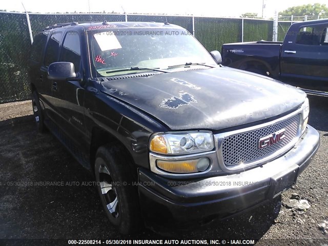 1GKFK66U23J154956 - 2003 GMC YUKON XL DENALI BLACK photo 1