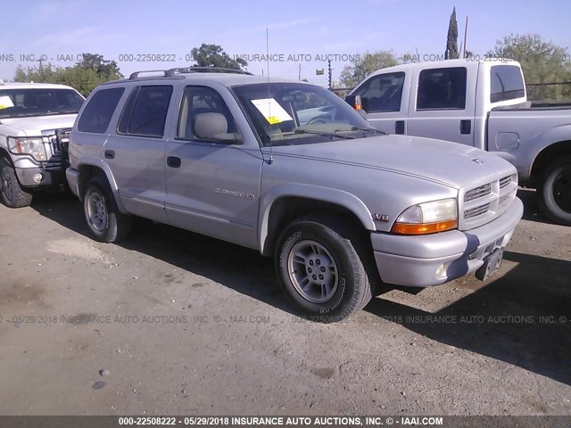 1B4HR28Z4YF107775 - 2000 DODGE DURANGO SILVER photo 1