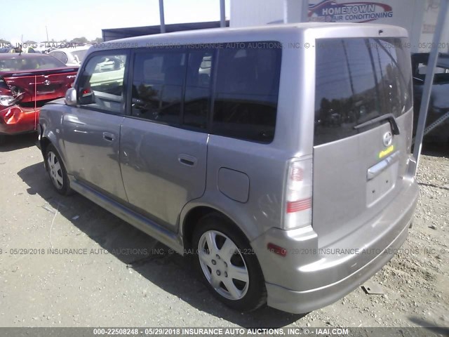 JTLKT324664077754 - 2006 TOYOTA SCION XB ნაცრისფერი ფოტო 3