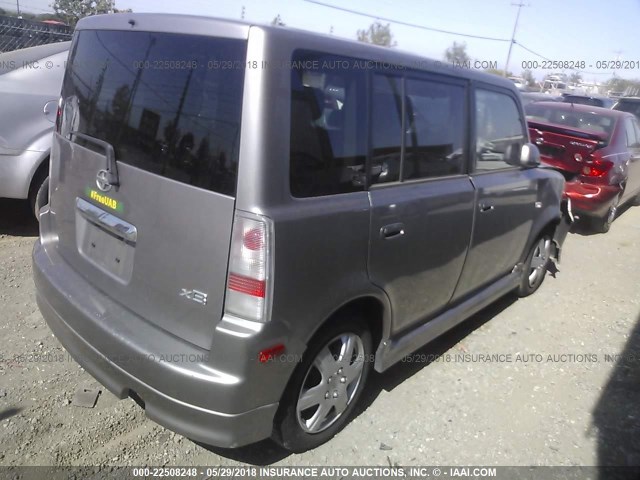 JTLKT324664077754 - 2006 TOYOTA SCION XB ნაცრისფერი ფოტო 4