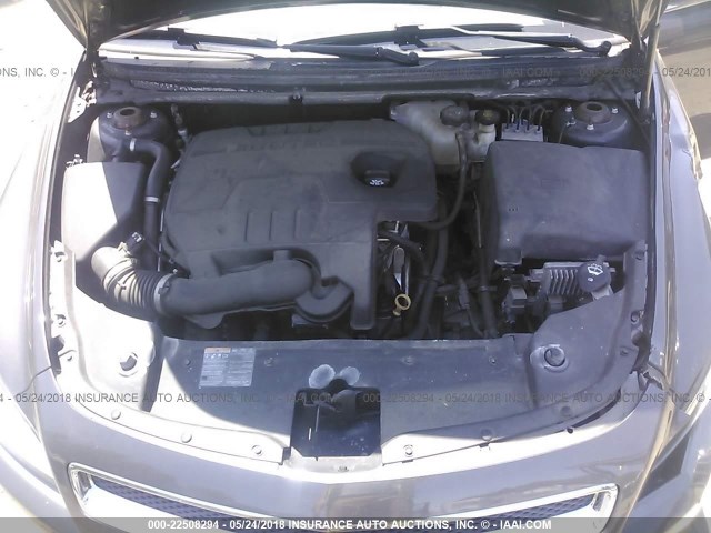 1G1ZB5E1XBF334285 - 2011 CHEVROLET MALIBU LS GRAY photo 10